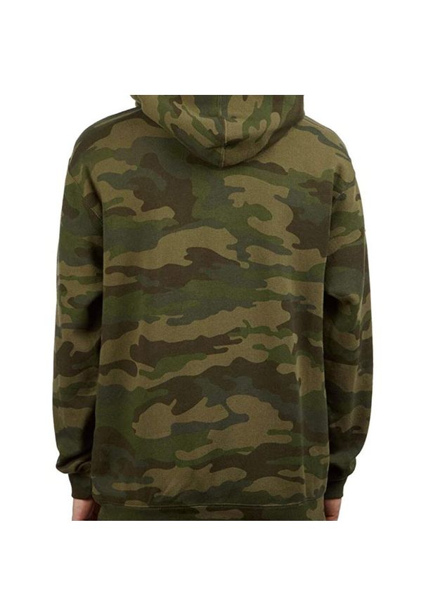 Bluza z kapturem Thrasher Flame Logo Hoodie Camo. Typ kołnierza: kaptur. Kolor: zielony