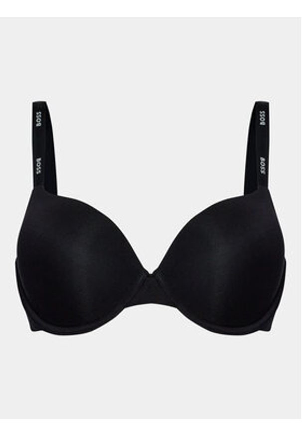 BOSS - Boss Biustonosz z fiszbiną 50502738 Czarny. Kolor: czarny. Materiał: wiskoza