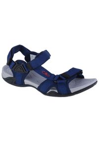 Sandały męskie, CMP Hamal Hiking Sandal. Zapięcie: rzepy. Kolor: wielokolorowy, niebieski, czarny. Materiał: materiał, syntetyk, tkanina. Sport: turystyka piesza