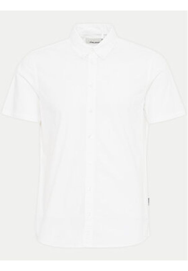 Blend Koszula 20716365 Biały Slim Fit. Kolor: biały. Materiał: bawełna