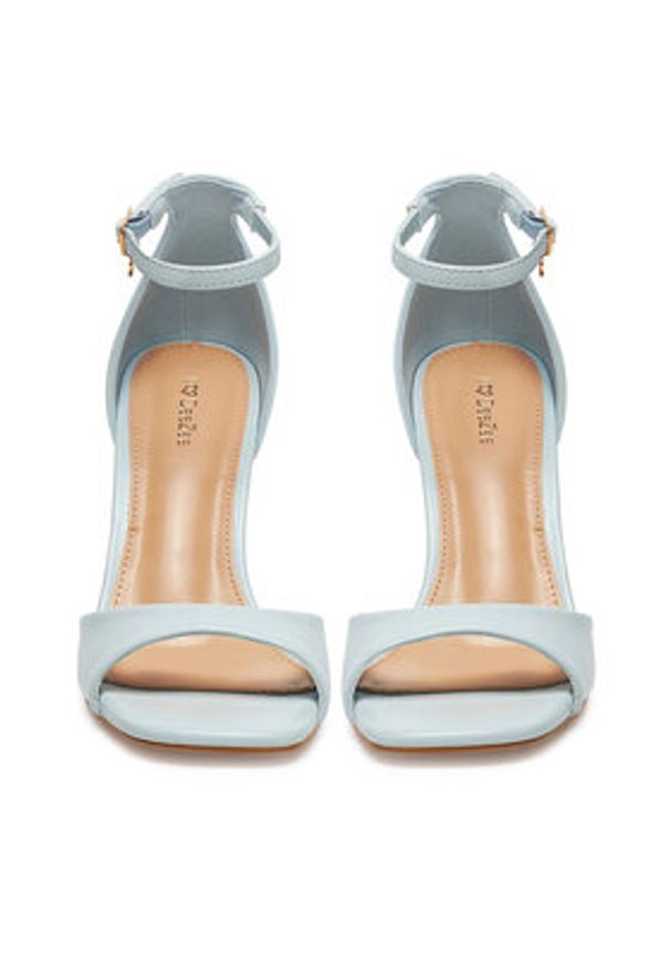 DeeZee Sandały GAF-8598-2 Niebieski. Kolor: niebieski. Materiał: skóra