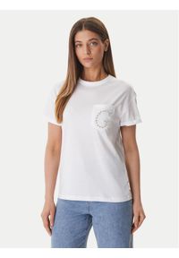 Guess T-Shirt W6GI17 K3037 Biały Regular Fit. Kolor: biały. Materiał: bawełna #1