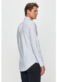 Polo Ralph Lauren - Koszula bawełniana. Typ kołnierza: polo. Kolor: niebieski. Materiał: bawełna #2