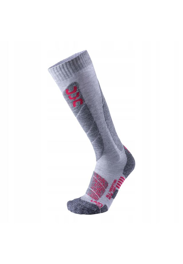 Skarpety narciarskie damskie UYN All Mountain Ski Socks. Kolor: różowy. Sport: narciarstwo