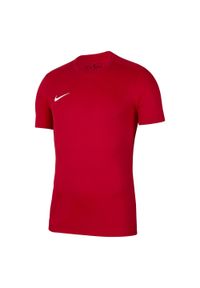 Nike - Koszulka Dziecięca Park VII DriFIT. Kolor: czerwony