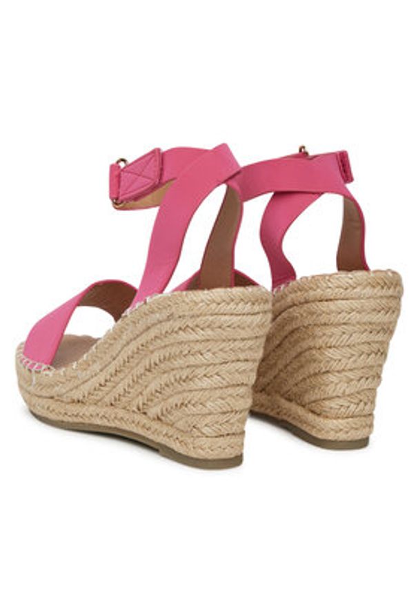 DeeZee Espadryle JSZ2022-06 Różowy. Kolor: różowy. Materiał: materiał