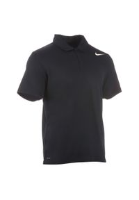 Nike - POLO TENIS męskie. Typ kołnierza: polo. Kolor: niebieski. Materiał: materiał, tkanina, skóra. Technologia: Dri-Fit (Nike). Sport: tenis #1
