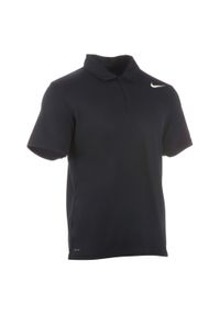 Nike - POLO TENIS męskie. Typ kołnierza: polo. Kolor: niebieski. Materiał: materiał, tkanina, skóra. Technologia: Dri-Fit (Nike). Sport: tenis