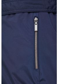 Geox kurtka DANDRA damska kolor granatowy przejściowa. Kolor: niebieski. Materiał: materiał. Wzór: gładki