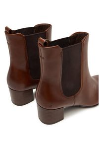 ecco - ECCO Botki Dress Classic 20992301014 Brązowy. Kolor: brązowy. Materiał: skóra #4