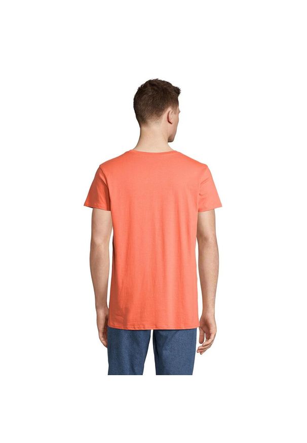 SOL'S - Koszulka Męska Crusader. Kolor: pomarańczowy. Sport: turystyka piesza