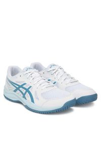 Asics Buty halowe Upcourt 6 1071A104 Biały. Kolor: biały. Materiał: skóra #6