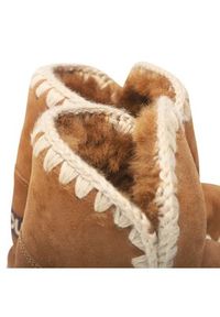 Mou Śniegowce Eskimo 18 FW531002A Brązowy. Kolor: brązowy. Materiał: skóra, zamsz #4
