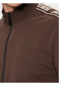 Guess Bluza Z2YQ12 K6ZS1 Brązowy Regular Fit. Kolor: brązowy. Materiał: bawełna