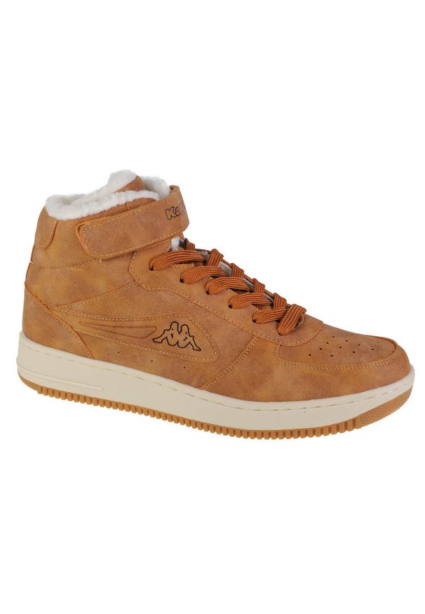 Buty Kappa Bash Mid Fur. Kolor: brązowy. Materiał: materiał, tkanina, syntetyk