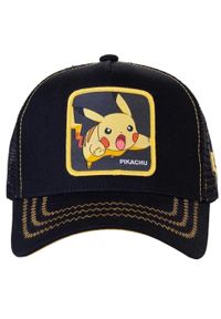CapsLab - Czapka z daszkiem Capslab Pikachu Pokemon Trucker CL/PKM2/1/PIK7. Kolor: czarny