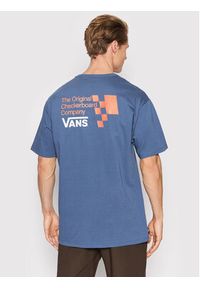 Vans T-Shirt Off The Wall Og Ch VN0A7PJI Niebieski Classic Fit. Kolor: niebieski. Materiał: bawełna #2