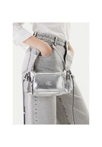 Torebka Calvin Klein. Kolor: srebrny #1