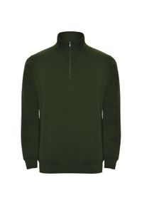 ROLY - Męska Bluza Rozpinana Aneto Quarter Zip. Kolor: zielony