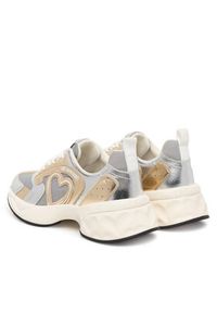 Love Moschino - LOVE MOSCHINO Sneakersy JA15456G0OIQC90A Biały. Kolor: biały. Materiał: skóra #2