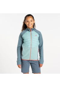 DARE 2B - Kurtka turystyczna hybrydowa dziecięca Switch Out. Kolor: szary. Sezon: zima. Sport: narciarstwo #1