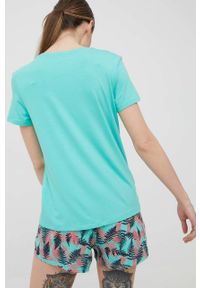 Tom Tailor piżama damska kolor zielony. Kolor: zielony. Wzór: nadruk #5