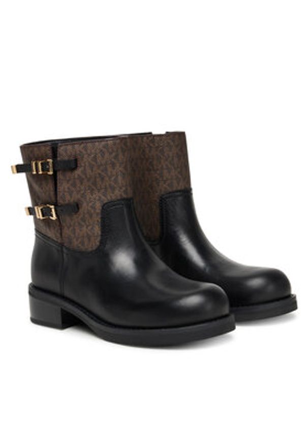 MICHAEL Michael Kors Botki Darrington 40F5DTFE7L Brązowy. Kolor: brązowy. Materiał: skóra