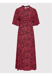 GESTUZ - Gestuz Sukienka codzienna Rosygz 10906299 Różowy Regular Fit. Okazja: na co dzień. Kolor: różowy. Materiał: wiskoza. Typ sukienki: proste. Styl: casual #5