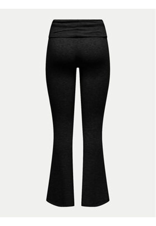 only - ONLY Legginsy Glamour 15339771 Czarny Slim Fit. Kolor: czarny. Materiał: syntetyk. Styl: glamour