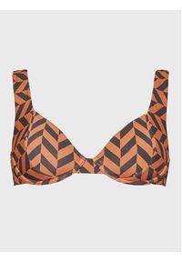 Billabong Góra od bikini Emma ABJX300710 Brązowy. Kolor: brązowy. Materiał: syntetyk #2