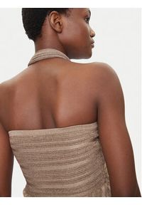 Marciano Guess Top 5GGR16 5811Z Beżowy Slim Fit. Kolor: beżowy. Materiał: syntetyk #5