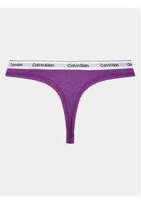 Calvin Klein Underwear Komplet 5 par stringów 000QD5221E Kolorowy. Materiał: bawełna. Wzór: kolorowy #4