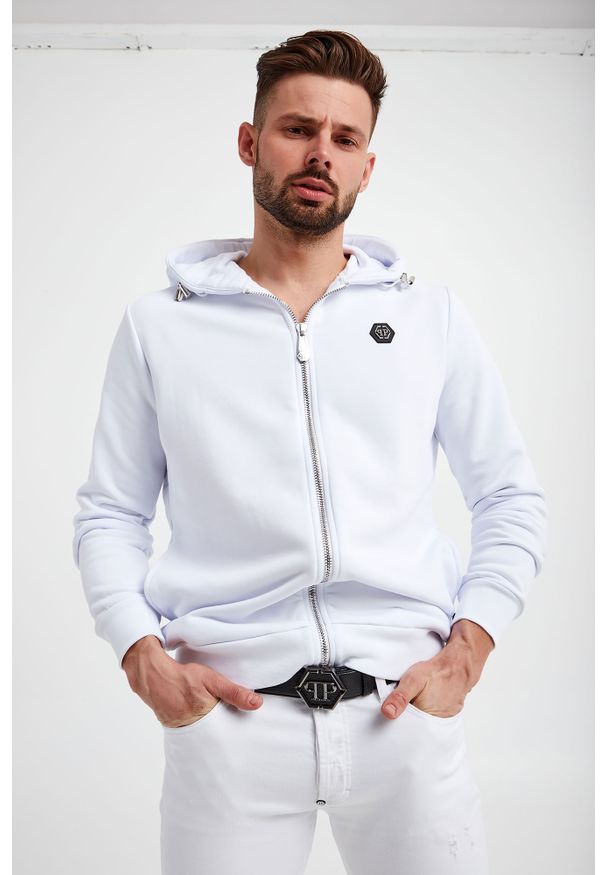 Philipp Plein - BLUZA PHILIPP PLEIN. Typ kołnierza: kaptur