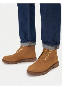 Timberland Trapery 6in Wr Basic TB0A27TP231 Brązowy. Kolor: brązowy. Materiał: nubuk, skóra #2