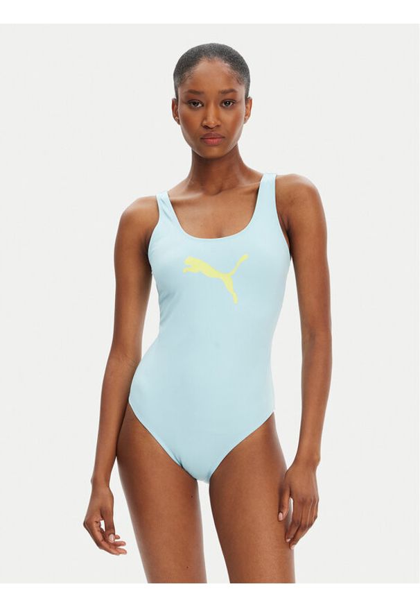 Puma Strój kąpielowy 907685 Kolorowy. Materiał: syntetyk. Wzór: kolorowy