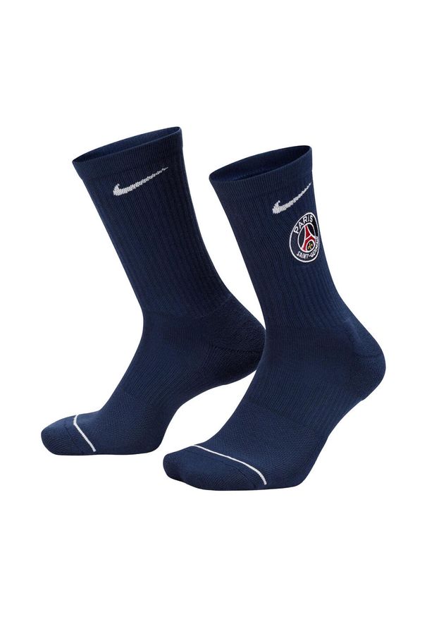 Nike - Skarpetki Unisex Dla Dorosłych Paris Saint Germain FC (zestaw 3 Sztuk). Kolor: niebieski. Sport: turystyka piesza