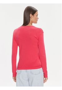 United Colors of Benetton - United Colors Of Benetton Sweter 1091D4625 Różowy Regular Fit. Kolor: różowy. Materiał: bawełna