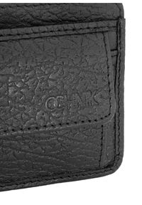 Ochnik - Skórzany portfel męski z kieszonką. Kolor: czarny. Materiał: skóra #5