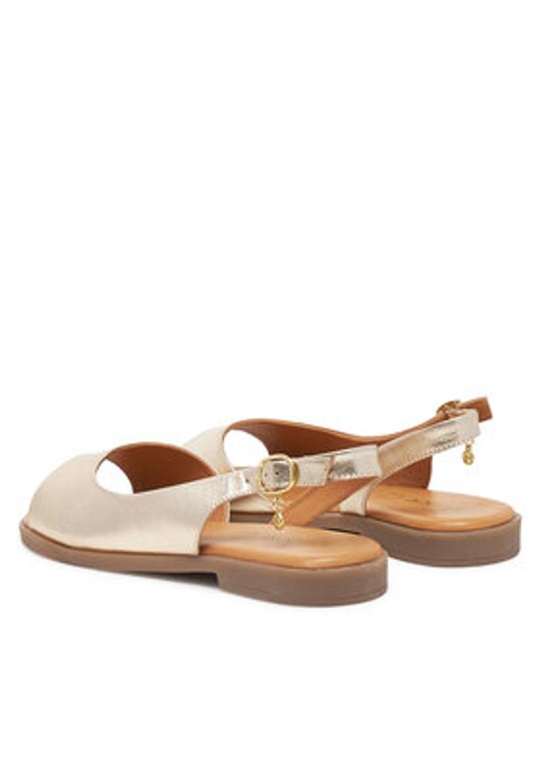 Lasocki Sandały FOXI WI16-FOXI-70 Złoty. Kolor: złoty. Materiał: skóra