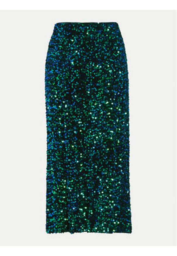 Vila Spódnica midi Faith 14102263 Zielony Regular Fit. Kolor: zielony. Materiał: syntetyk