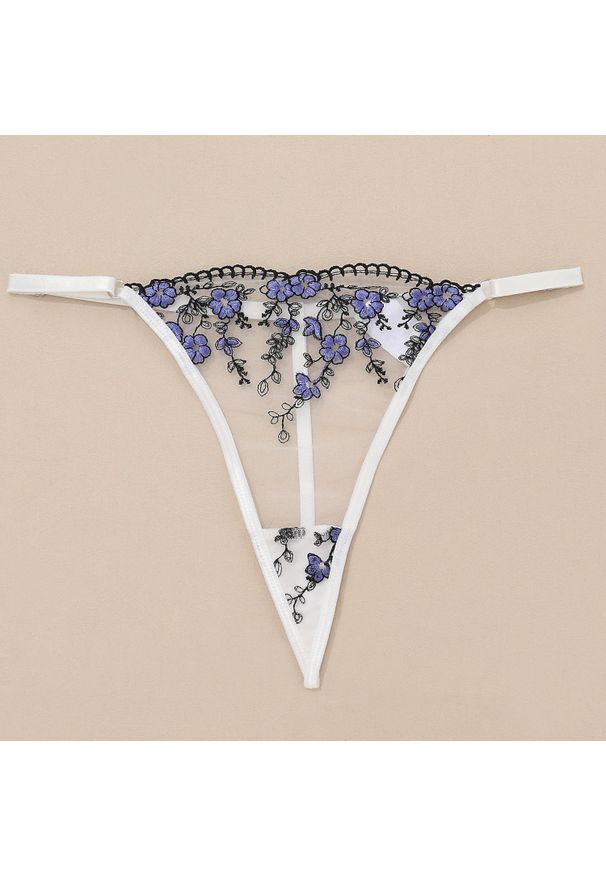 Intica - Bielizna damska z haftem na specjalne okazje Gaudenzia. Kolor: wielokolorowy. Materiał: tkanina. Wzór: haft