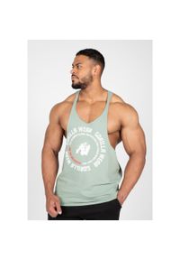 GORILLA WEAR - Melrose Stringer - Zielony. Kolor: zielony. Sport: fitness