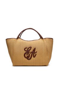 Emporio Armani Torebka EW001008 AF25819 M1334 Brązowy. Kolor: brązowy. Materiał: skórzane #5