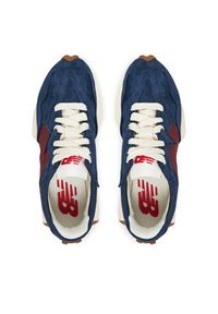 New Balance Sneakersy U327WSB W Granatowy. Kolor: niebieski. Materiał: skóra #3