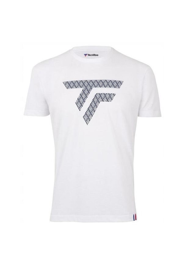 TECNIFIBRE - Koszulka tenisowa męska Tecnifibre T-Shirt Training Tee. Kolor: biały. Sport: tenis