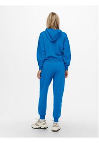 only - ONLY Bluza 15239888 Niebieski Regular Fit. Kolor: niebieski. Materiał: bawełna