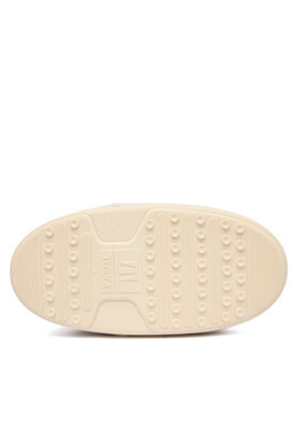 Moon Boot Śniegowce 80D1409380 Écru. Materiał: skóra