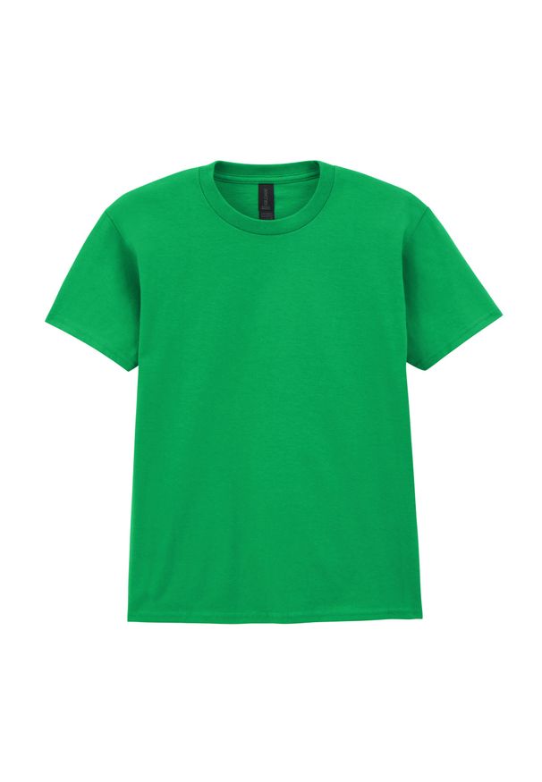 GILDAN - Koszulka Dziecięca Softstyle Midweight T-shirt. Kolor: zielony