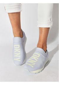 DKNY Sneakersy K1385461 Fioletowy. Kolor: fioletowy. Materiał: materiał