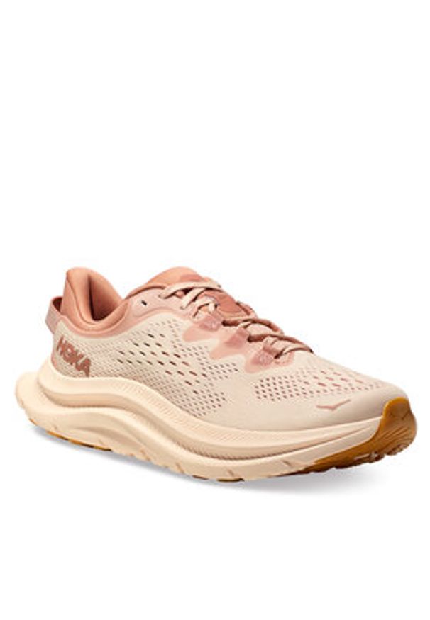 HOKA - Hoka Buty do biegania Kawana 2 1147913 Beżowy. Kolor: beżowy. Materiał: materiał